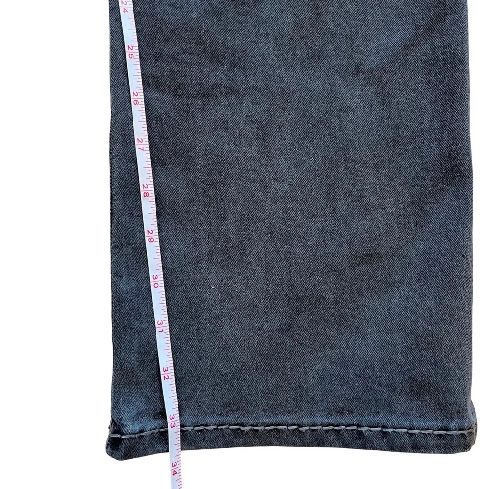 True Religion Ricky Relaxed Straight Big T Grey Shores Wash‎ Jeans 36x34 NEW